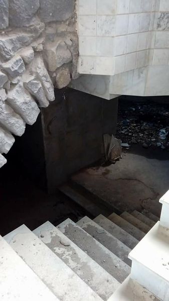 ملف:مسجد البازرباشي-من الداخل-دمار الحرب10.jpg